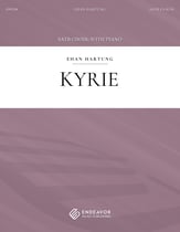 Kyrie SATB choral sheet music cover